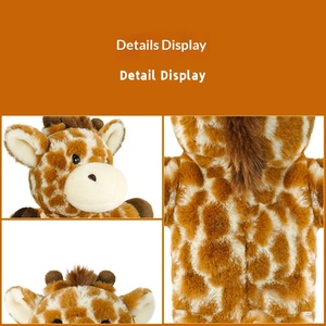 Juego <span class=keywords><strong>de</strong></span> Marionetas <span class=keywords><strong>de</strong></span> Peluche - Marionetas <span class=keywords><strong>de</strong></span> <span class=keywords><strong>Dedo</strong></span> <span class=keywords><strong>de</strong></span> Medio Cuerpo con Temática <span class=keywords><strong>de</strong></span> Jungla para Juego Interactivo entre Padres e Hijos, Juguetes para Contar Historias - Product Image 2