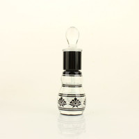 Flacon compte-gouttes en verre estampage à chaud de 12ml bâton de goutte rechargeable pour huiles essentielles sérum de soin de la peau crème pour le visage gouttes pour les yeux fard à joues