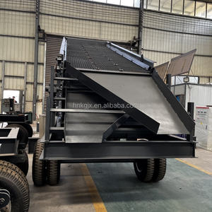 Macchina Vibrante Mobile Innovativa per la Vagliatura delle Pietre, Macchina per la Setacciatura delle Pietre, Macchina Vibrante per l'Estrazione Mineraria - Product Image 1