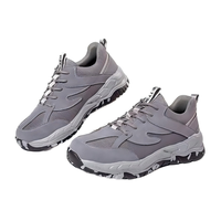 Chaussures de sécurité multi-styles en acier pour hommes, avec embout de protection, en maille tissée, résistantes à la perforation et antidérapantes, pour usage industriel