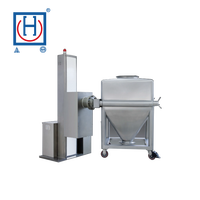 Mélangeur de poubelles à bras unique automatique en acier inoxydable Mélangeur de poudre à contrôle PLC