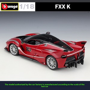 BBUrago 1:18 <span class=keywords><strong>Ferrari</strong></span> FXX K Track Edition Modellino Auto in Metallo Pressofuso con Motore per Collezionisti, Esposizione, Regalo, Vendita all'Ingrosso - Product Image 3