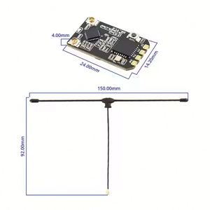 Récepteur Bandit BR3 Elrs 915 MHz pour drone longue portée, outil durable en plastique et métal pour accessoires de drones FCC915 IPEX1 CRSF - Product Image 2