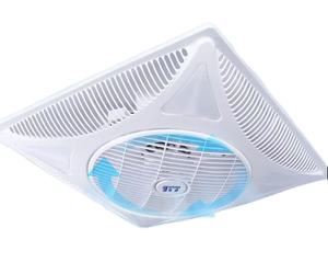 Ventilateur de plafond électrique avec lumière LED, extracteur d'air, 600*600, usage commercial, domestique, hôtelier, best-seller - Product Image 1