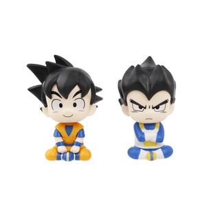 Juego de 2 Figuras de 9 cm de Dragon Ball, Son Goku y Vegeta, Figura de Anime de PVC para Máquina de Gashapon, Premio de Juego, Juguetes - Product Image 1