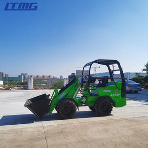 Mesin LTMG 700Kg 0.7 Ton Mini Wheel <span class=keywords><strong>Loader</strong></span> Daya Baterai Pemuat Listrik dengan Bucket - Product Image 2