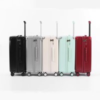 Ensemble de bagages d'affaires en gros, 3 pièces, valise en PC, valise à roulettes, bagages à roulettes avec porte-gobelet