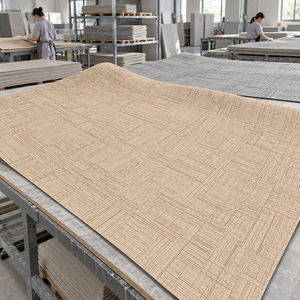 Revêtement mural flexible <span class=keywords><strong>en</strong></span> <span class=keywords><strong>bois</strong></span> de hêtre MCM pour murs courbes et colonnes décoratives dans les hôtels et les magasins de détail - Product Image 2