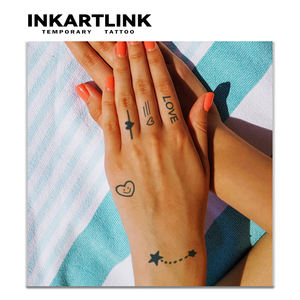 ขายส่ง<span class=keywords><strong>รอย</strong></span><span class=keywords><strong>สัก</strong></span> LOVE Letter ติดทนนาน 15 วัน กันน้ำ ผลิตจากน้ำผลไม้ธรรมชาติ สำหรับตกแต่งร่างกาย บนนิ้ว มีจำหน่ายจำนวนมาก - Product Image 2