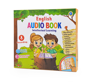Marcadores de Libros de Audio para Niños al por Mayor, Máquina de Aprendizaje de Libros Electrónicos en Inglés, Alfabeto, Números, Juguetes Educativos - Product Image 4