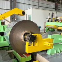 Machine de découpe de bandes métalliques 1450 sur mesure, à alimentation directe usine, pour la découpe de tubes, la nivellement et la correction des plaques ondulées, avec contrôle PLC