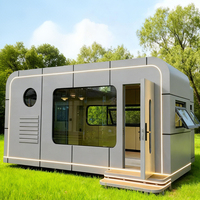 Maison conteneur respirante 20FT/40FT au design chinois minimaliste, personnalisable pour bureaux et résidences