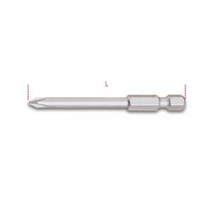 BETA - 008620234 Bits de largo para cabezal cruzado Phillps®Tornillos 1/4 ''(multi-pack) - EAN 8014230351452 INSERTOS PARA ATORNILLADOS BROCAS - Product Image 2