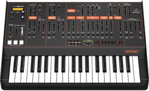 Synthétiseur analogique Behringer ODYSSEY, 37 touches, double VCO, VCF multi-modes 3 voies, séquenceur 32 pas, arpeggiateur, effets Klark Teknik - Product Image 2