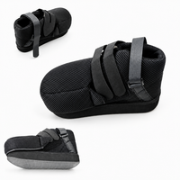 Chaussure de marche post-chirurgicale légère avec fermeture auto-agrippante réglable, bout rond et semelle coussinée en EVA pour soins postopératoires du pied