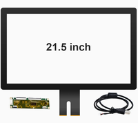 Écran tactile capacitif industriel ZEELANG ZL-TFT21504 de 21,5 pouces, multi-touch 10 points, contrôleur USB, montage sur panneau