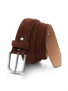 Ceinture en cuir décontractée pour homme, best-seller, avec boucle à ardillon durable, confortable et ajustable, idéale pour un style habillé ou décontracté. - Product Image 1