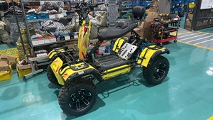 Nouveau design Véhicule tout-<span class=keywords><strong>terrain</strong></span> électrique Scooter VTT électrique 4x2/4x4 sélectionnable <span class=keywords><strong>Quad</strong></span> Véhicule de surf sur terre Vente directe usine - Product Image 4
