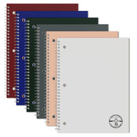 Cahier à spirale A4 avec reliure personnalisée pour bureau, école, écriture