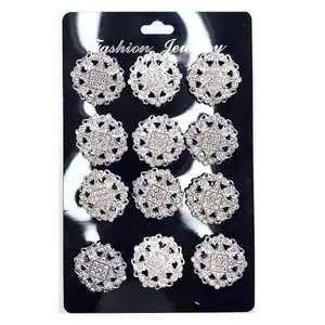 Legering Water Diamant Kleine Broche