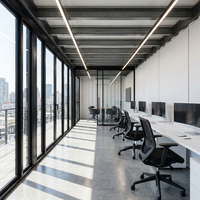 Conteneur maritime en acier modulaire moderne respirant de 20 pieds, bureau, pod mobile préfabriqué, construction, supermarché, salle de sport 1