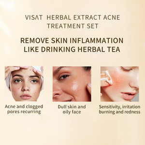 Meilleur ensemble de soins visage éclaircissant anti-acné au curcuma et à l'acide hyaluronique, naturel, biologique, végétalien et à base de plantes, marque privée - Product Image 5