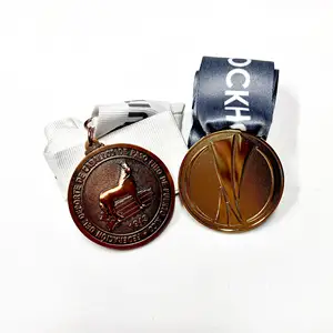 Custom Metal Blank Medal Zinc Alloy Iron 3d Half Marathon Race Personalized Sports Medals Custom Medal Gold Silver Bronze