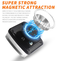 Kaidengzhe Nouvelle Lampe de Remorque Magnétique Sans Fil Standard Américain, Lumière d'Avertissement Véhicule Sans Fil LED Rechargeable pour 30M