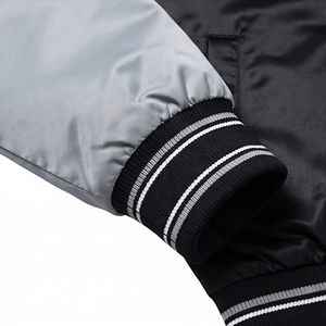 Chaqueta de Satén para Hombre, Transpirable, Cómoda, Nueva y Elegante, con Cuello Alto, de Primera Calidad, Personalizable - Product Image 5
