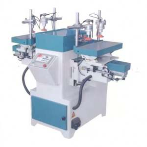 เครื่องเจาะรูแบบสองหัวสำหรับงานไม้แนวตั้ง ใช้กับแผ่นไม้ เฟอร์นิเจอร์ ลิ้นชัก ตู้เก็บของ และกล่องไม้ - Product Image 2