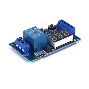 24V DC 12V Dual MOS LED Digital relé de retardo de tiempo gatillo ciclo temporizador retardo interruptor placa de circuito de tiempo módulo de Control de - Product Image 4