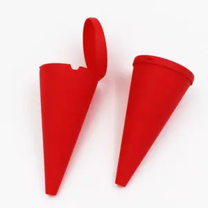 Plastic Cone Shape Ashtrays for Beach