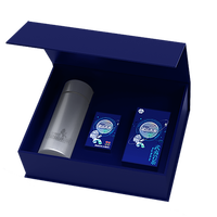 Boîte cadeau holographique 3D premium avec couvercle magnétique