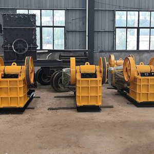 Trituradora de Mandíbulas Pequeña con Motor Eléctrico para Trituración de Piedra Caliza, Granito y Piedra en Plantas de Minería y Canteras - Product Image 1