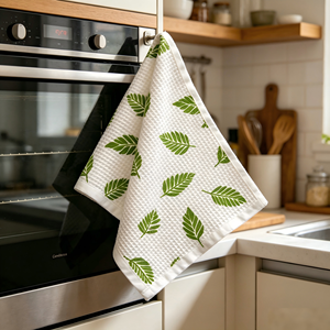 Sublimation Custom Design <b>Microfiber</b> Reusable Quick Dry House Cleaning Waffle Kitchen Tea Dish <b>Towel</b> - Product Image 1