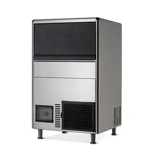 304 Stainless Steel Evaporator Kapasitas Besar Perikanan Industri Kapal Ikan Menggunakan Air Otomatis Digunakan Flake Ice Maker