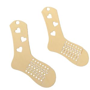 Accessoire de présentation de chaussettes tricotées en <span class=keywords><strong>bois</strong></span> télescopique DIY pour le commerce extérieur Chine - Product Image 5