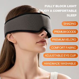 Antifaz para Dormir Personalizado con Logotipo, Hecho a Mano, de Malla 3D, Espuma Viscoelástica, Reutilizable, Lavable, Transpirable y Cómodo, con Copas Extraíbles que Bloquean la Luz - Product Image 5