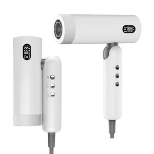 Mini sèche-cheveux portable à moteur BLDC haute vitesse, prix de gros, design pliable en forme de T, sèche-cheveux électrique - Product Image 1