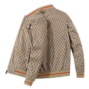 Men Fashion Street Wear Custom Made Print Over Bomber Jacket