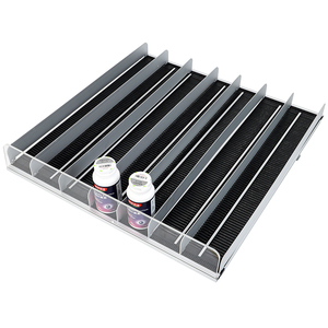 Organizador de Latas con Rodillos por Gravedad, Estante Deslizante Automático para Botellas de Bebidas, Divisor de Almacenamiento para Refrigerador - Product Image 6