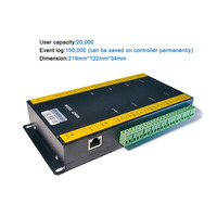 Arcreat AT8004 logiciel gratuit et réseau SDK deux portes TCP IP RFID contrôle d'accès carte mère avec présence de boîtier en métal