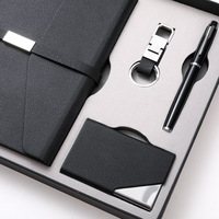 Carnet en cuir PU magnétique de couleur personnalisée, carnet de bureau à couverture rigide, ensemble cadeau de bureau avec logo