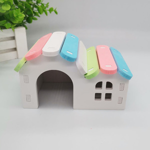 <span class=keywords><strong>Vendita</strong></span> diretta dal produttore: cuccia dorata, forniture colorate, giocattoli, casetta <span class=keywords><strong>in</strong></span> legno, criceto - Product Image 4