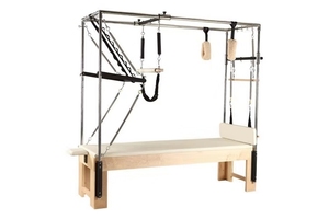 Studio en bois blanc Yoga Pilates Reformer Lit classique Pilates <span class=keywords><strong>Machine</strong></span> avec tour Trapèze Table Cadillac Reformer - Product Image 4