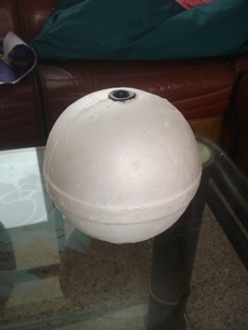 Pelampung Bulat Styrofoam Tahan Air 6 inci, 7,5 inci untuk Memancing di Laut - Product Image 3