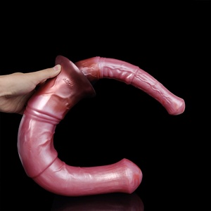 Dildo de Caballo de 16 Pulgadas de Largo, de Silicona Suave, Juguete Sexual Anal Enorme, Dildo Realista de Pene de Caballo Grande, Juguete para Adultos - Product Image 4