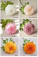 Susunan Bunga Gerbera Buatan Tangan Realistis dari Sutra dengan Pegangan Kecil, Cocok untuk Hari Ibu dan Hari Valentine