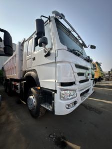 รถบรรทุกดัมพ์มือสองจากจีน HOWO 8x4 6x4 รถดัมพ์ รถบรรทุกเทท้าย - Product Image 2