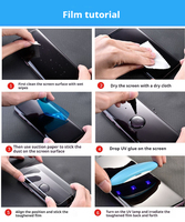 9H 3D plein écran HD surface incurvée UV film de verre trempé couverture complète protecteur d'écran pour OnePlus 11 12 13 téléphone portable
